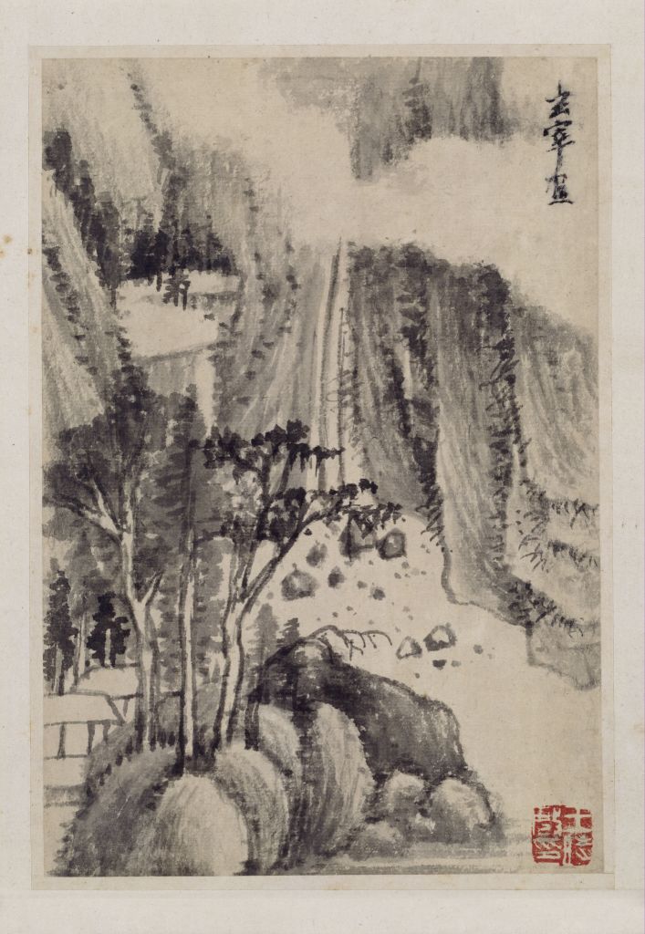 图片[3]-Dong Qichang Landscape Album-China Archive